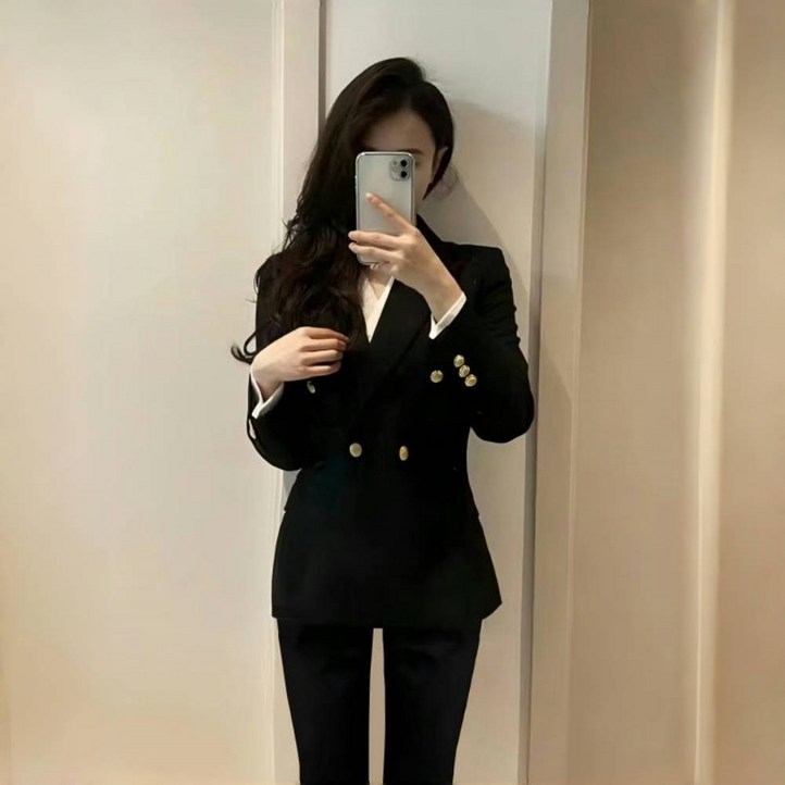 빌리즈빈 여성 럭셔리 심플 슬림 캐주얼 정장 슈트세트 5273 빌리즈빈 여성 럭셔리 심플 슬림 캐주얼 정장 슈트세트 5273