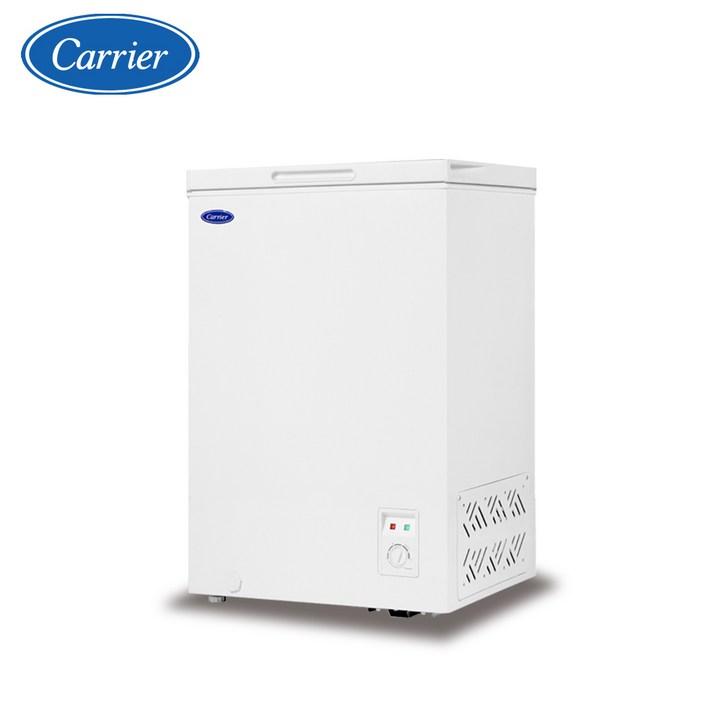 캐리어 미니 소형 냉동고 CSBM-D100WO2 다목적 아이스크림 업소용 가정용 냉장고 화이트 자가설치, CSBM-D100WO2