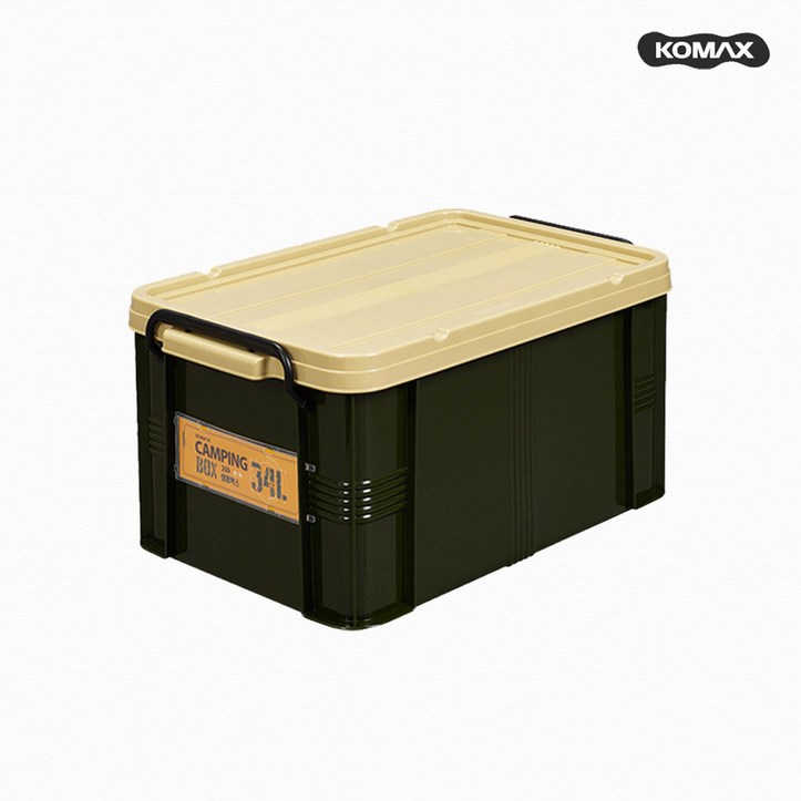 코멕스 캠핑박스 34L 수납정리함, 혼합색상, 1개 코멕스 캠핑박스 34L 수납정리함, 혼합색상, 1개