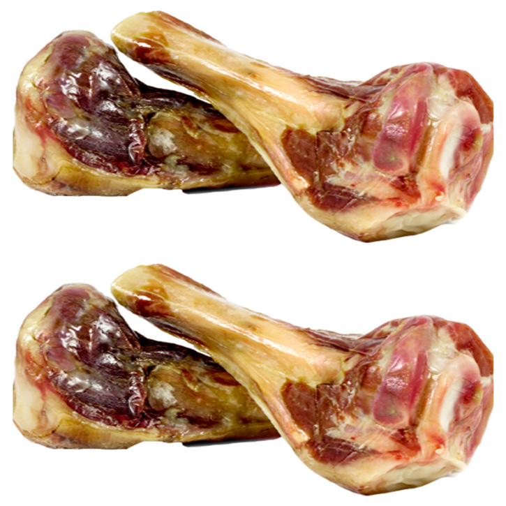 미드터리안내추럴 세라노 햄본 강아지 간식 2p, 돼지고기맛, 370g, 2세트