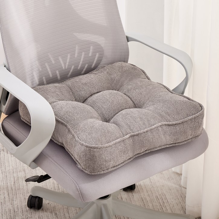 코멧 홈 푹신한 사각 솜사탕 방석