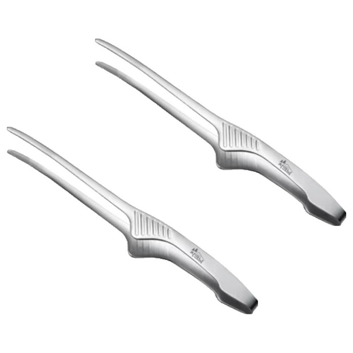 차크닉 SUS 304 캠핑 스텐 고기 집게 20cm