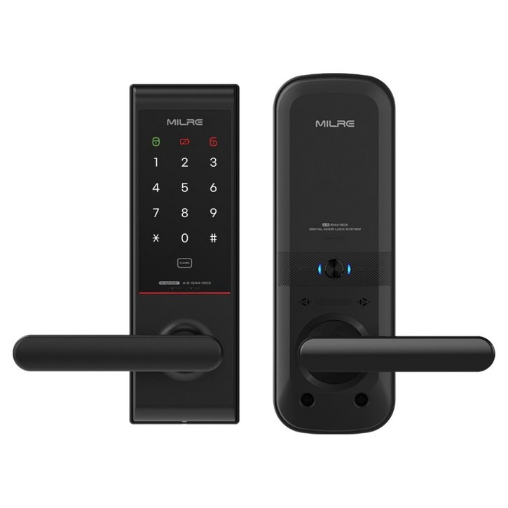 밀레시스텍 무타공 디지털 도어락 MI-5200SPlus, MI-5200S Plus, 고객직접설치
