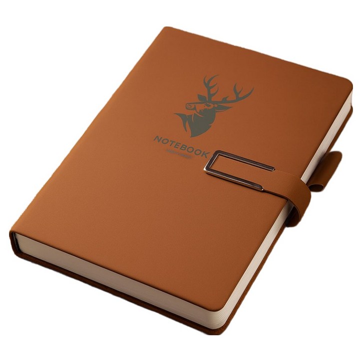 하이어데코 방수 가죽 노트 수첩 다이어리 160p