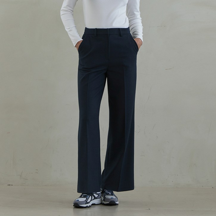 아틀리에나인 여성용 시그니처 스트레이트 팬츠 PT5462