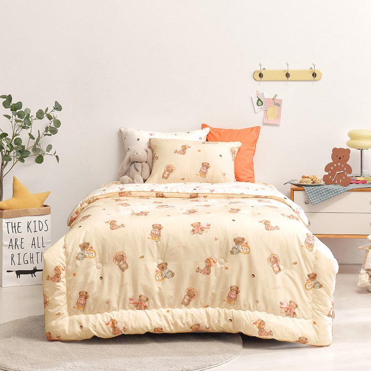 알레르망베이비 스윗베어 알러지케어 차렵이불 세트