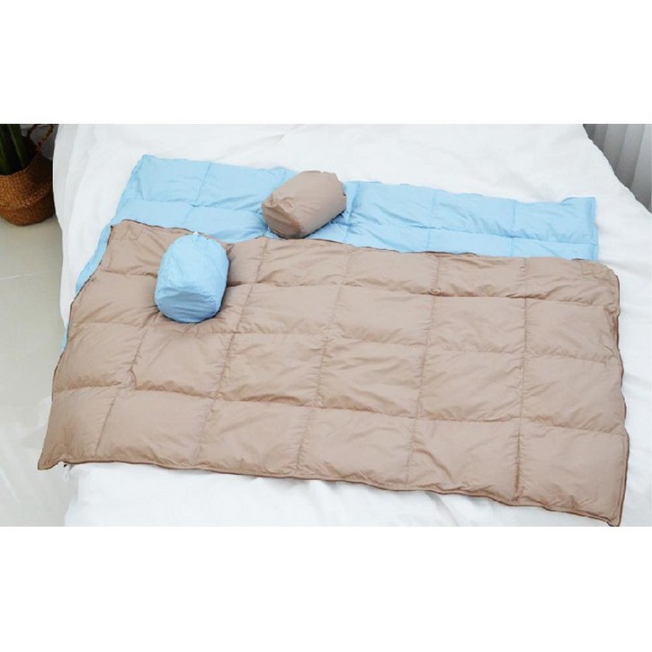 구스다운 무릎담요 겨울 패딩담요 난방담요 모포담요 다용도담요 낮잠담요