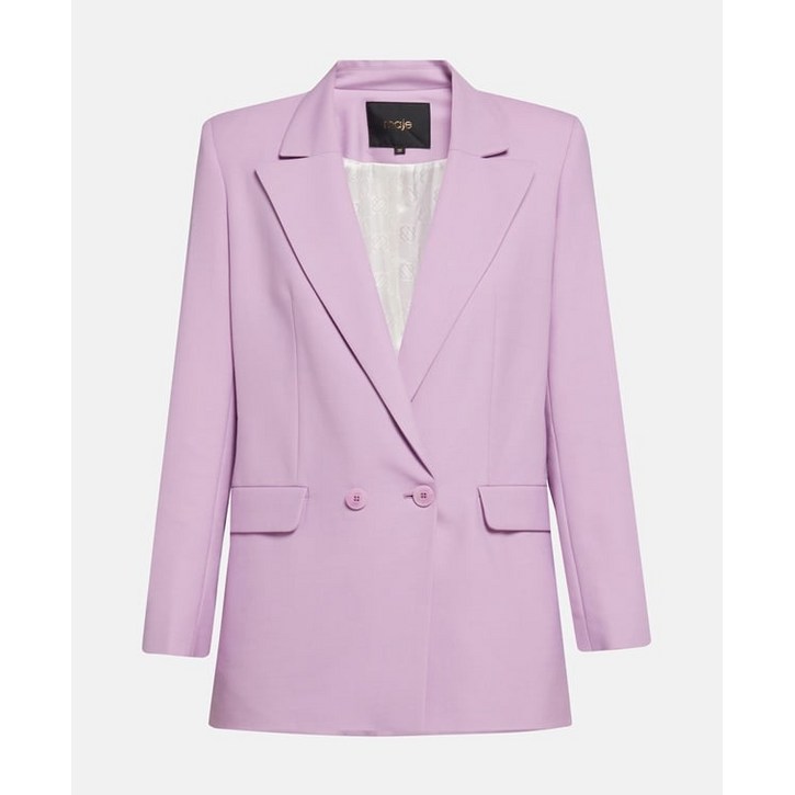 마쥬 여성 비즈니스 블레이저 자켓 라일락 MFPVE00452 952848 (관부가세포함가)