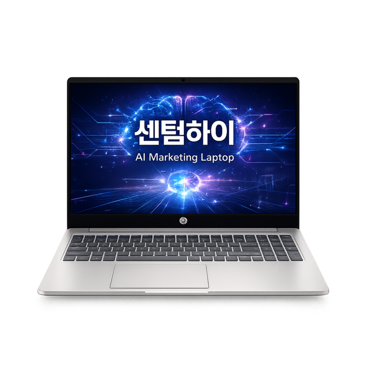센텀하이 사무용 AI 마케팅 노트북 블로그 SNS 콘텐츠 운영 풀패키지, 15-fc0260AU, WIN11 Home, 16GB, 512GB, 실버
