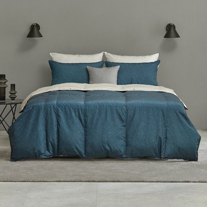 브랜드매장판 알레르망 Allerman 에녹스 구스차렵이불 Q 2종세트 다크블루