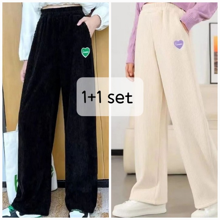 해피팡팡  주니어 겨울신상 골덴바지 11   주니어 올데이 골지 밴딩 윈터바지11  골덴 기모 바지 아동 초중생 성인 까지  주니어 겨울 골덴 기모바지  골덴 밍크팬츠