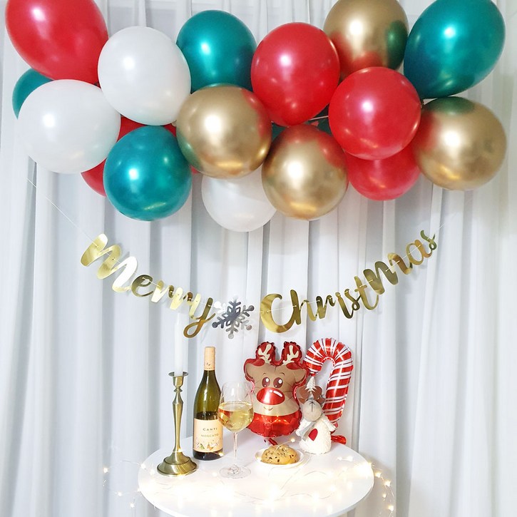 크리스마스 가랜드 클라우드 세트 파티 용품 소품