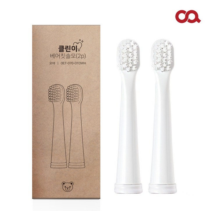 오아 클린이베어  핑크퐁 호환 리필 칫솔모 2P