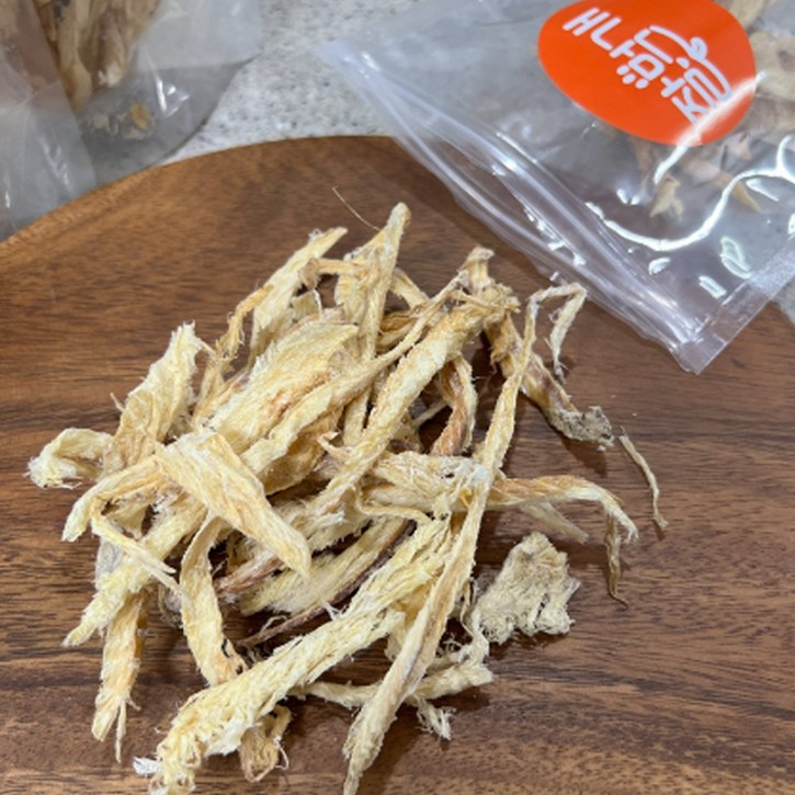 잘먹개 강아지 수제간식, 무염 황태채 50g 보신 간식, 1개, 50g
