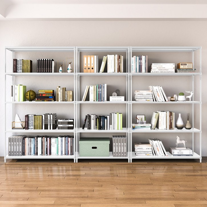 브이랙 무볼트 조립식 스탠드행거, 화이트