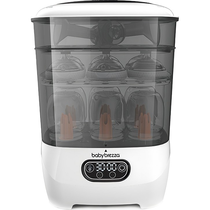 베이비브레짜 스팀 건조 젖병소독기 BRZSDA-1B