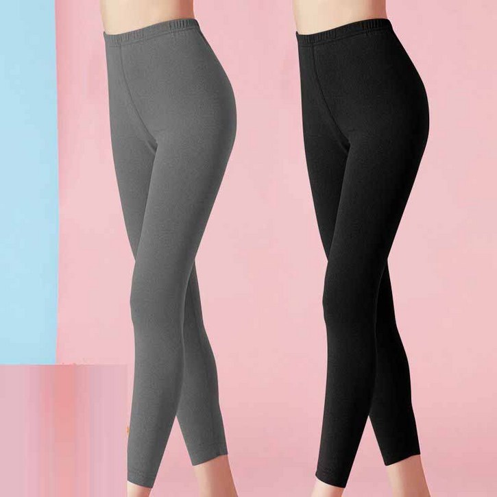 11 여성 기모 내복 바지 여성용 가을 겨울 발열 내의 바지 두꺼운 무봉제 레깅스  JXH