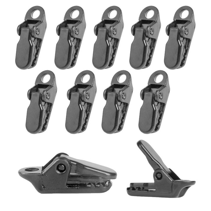 타프클립 텐트집게 이지클립 스토퍼 텐트고정클립 캠핑클립, 미니