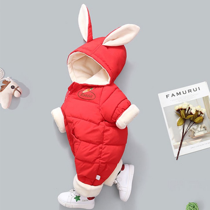 즉시출고 몽실이 래빗 패딩 방한 우주복 아동복 외출복 겨울 유아