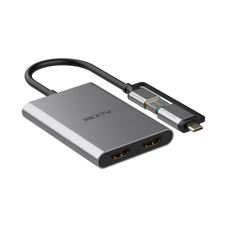 버이맨 USB C to HDMI 4K 듀얼 모니터 확장 컨버터 5622TCHDUAL, 1개, 5622TCHDUAL