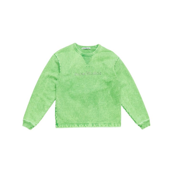 아크네 스튜디오 스터드 로고 스웨트셔츠