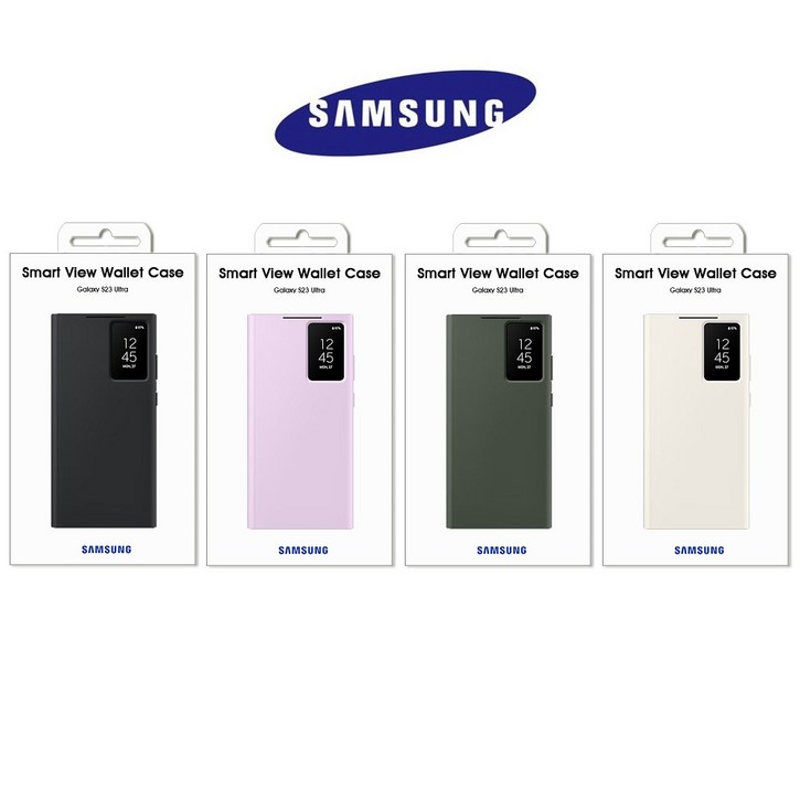 삼성전자 스마트 뷰 월렛 휴대폰 케이스, 크림