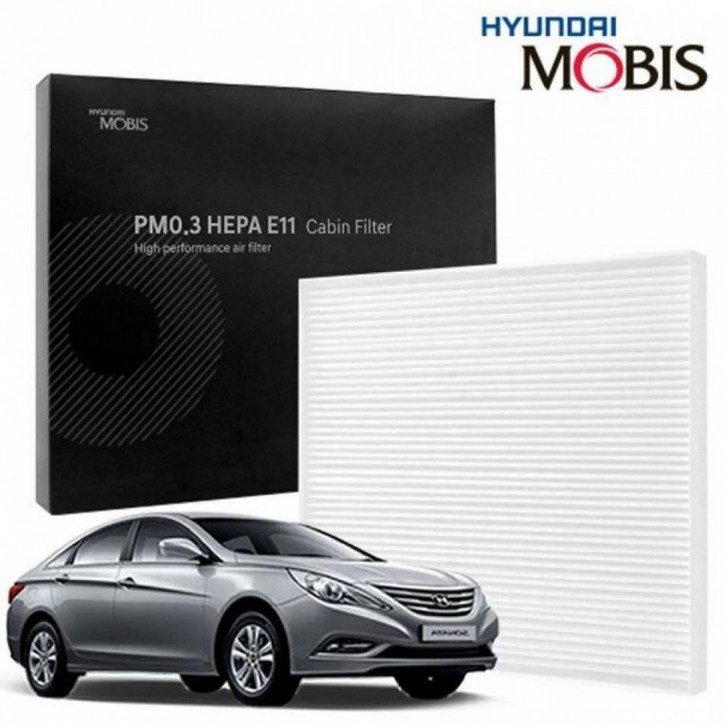 PM0.3 E11 YF 소나타 에어컨 필터 현대모비스