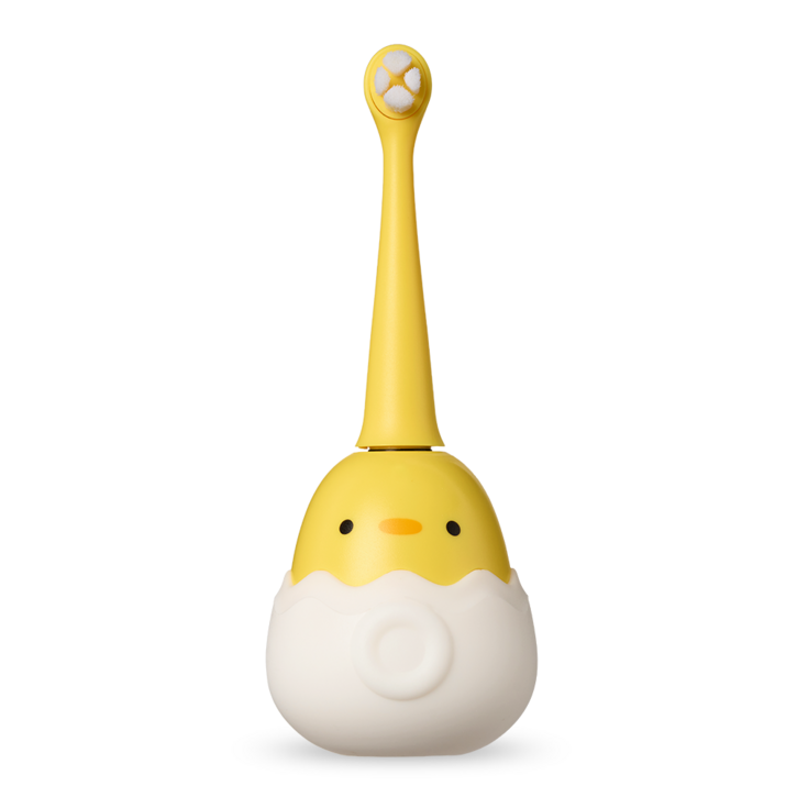 치카프렌즈 어린이 음파 전동 칫솔, 1개, 병아리 옐로우, 병아리 치카