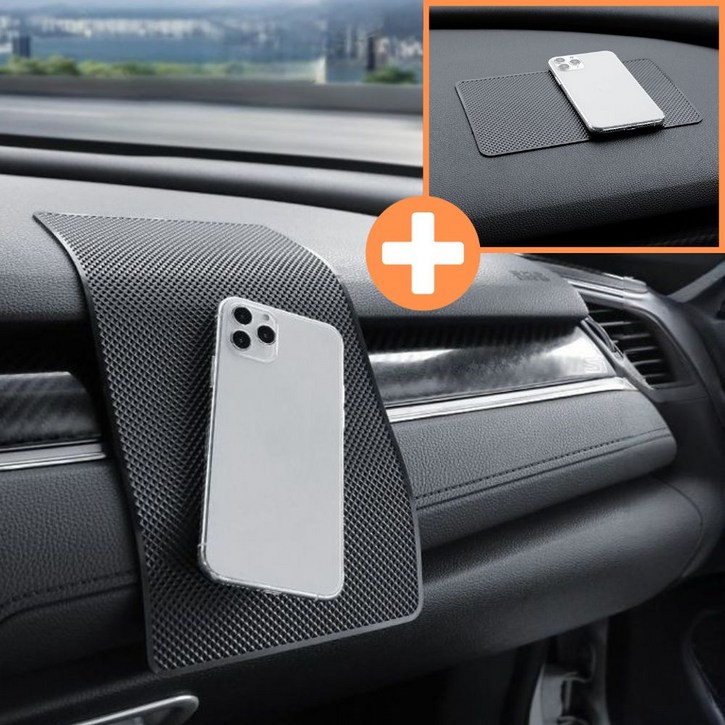 에이프릴맨션 착 붙는 차량용 논슬립 패드 미끄럼방지 매트 M+L