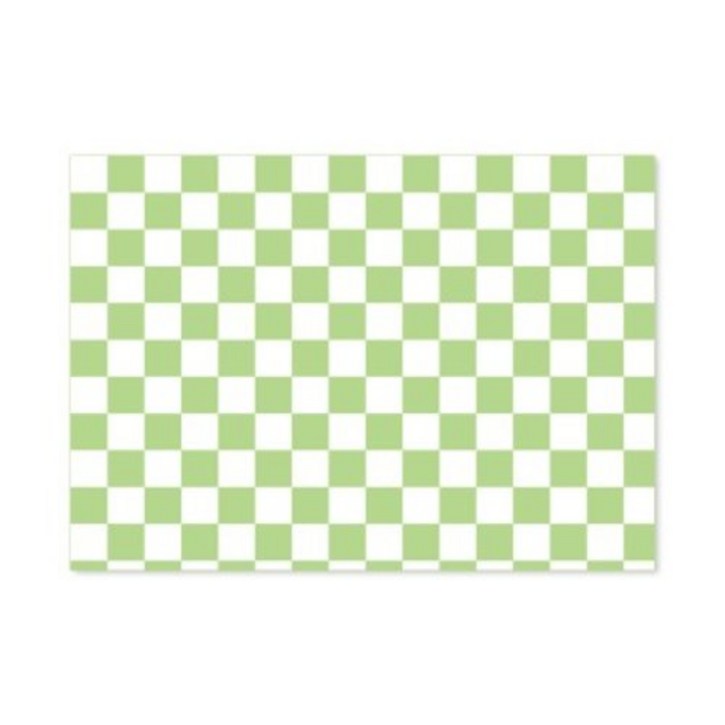 [텐바이텐] [네버더레스] checkerboard green paper
