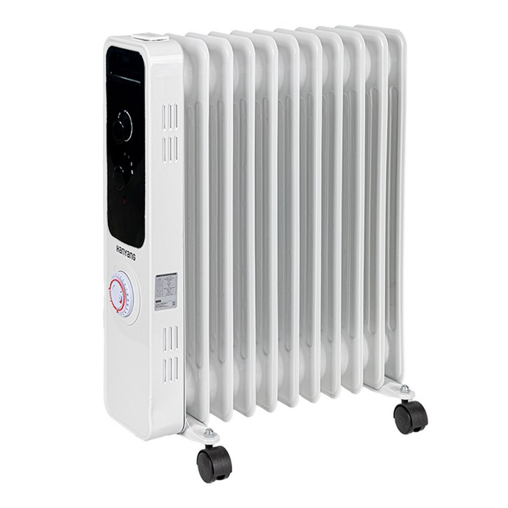 본사공식 한양테크 타이머 전기 라디에이터 5핀7핀9핀11핀15핀 동파방지 가정용 업소용, 타이머 라디에이터 11핀블랙 HY11P