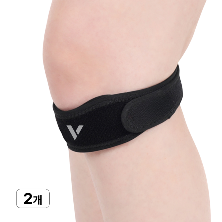 비바케어 고탄력 슬개골 슬개건 무릎보호대