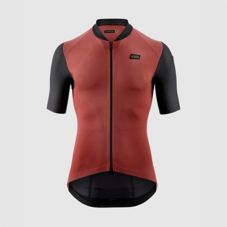 아소스 남성 반팔상의 MILLE GTO Jersey C2 (Burned Brown)