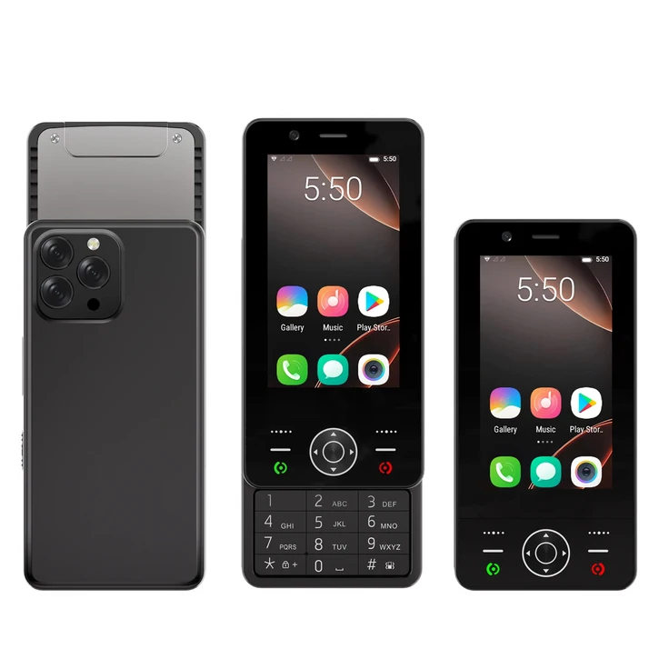 SERVO F21 슬라이드 4G LTE 버튼 스마트폰 안드로이드 시스템 2GB+16GB 구글 플레이 WiFi FM 3.0인치 터치