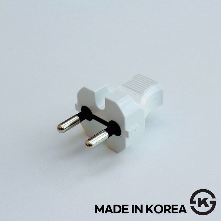 에스디포 동양 국산 일자 무접지 플러그 돼지코