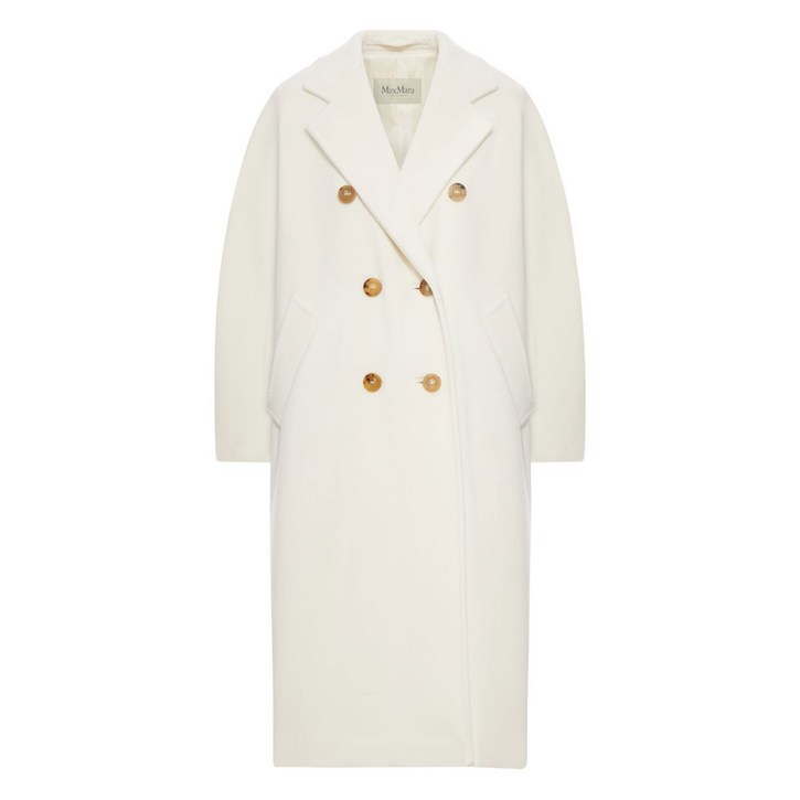 막스마라 마담 101801 더블 브레스티드 울 코트