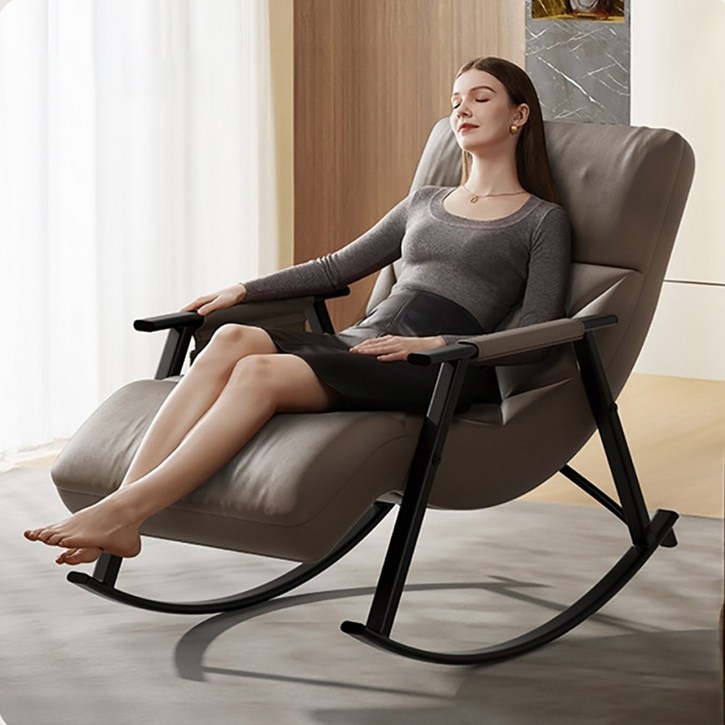 AUX 소형 미니 안마의자 전신 마사지 기계 흔들 리클라이너 의자