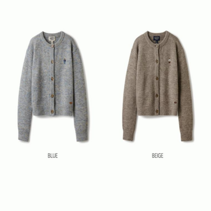 후아유  여성 스티브 보카시 가디건   Steve Bokasi Cardigan WHCKE4T22F