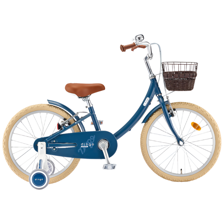 2026 삼천리자전거 딩고 20인치 아동용 보조바퀴 자전거, 데님 블루(무광), 1개, 134cm