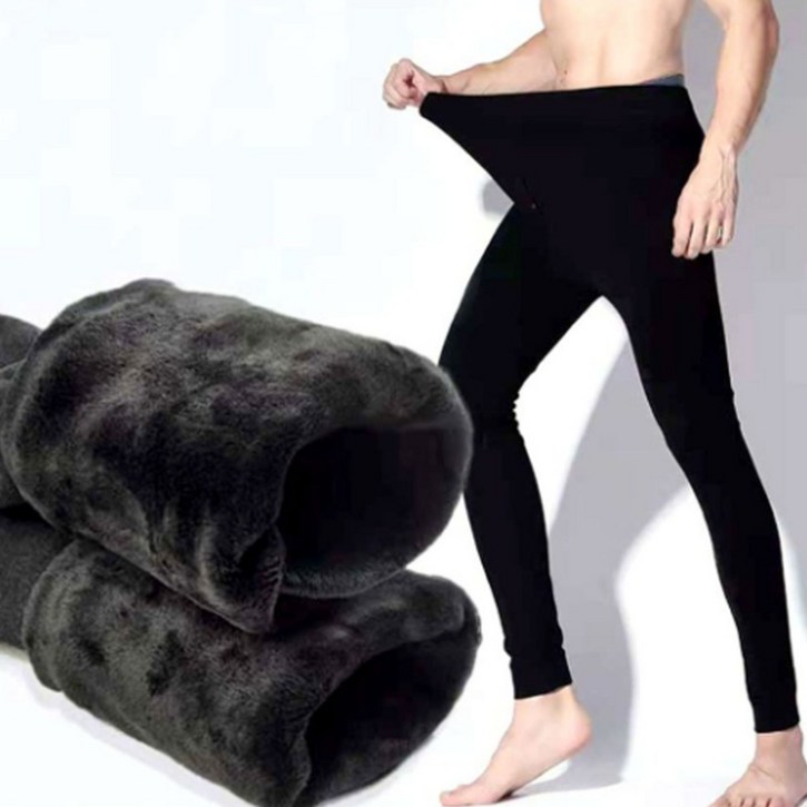 도다인 남성용 겨울 기모 융털 레깅스 방한 스탄 타이즈 내복 스포츠 따뜻한 쫄바지