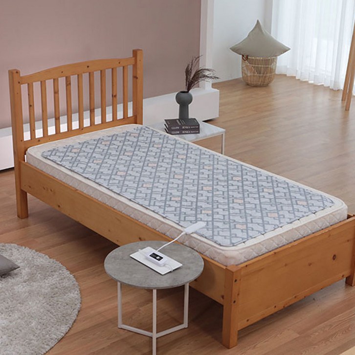 일월 워셔블 카본 온열매트, 체크그레이, 싱글90 x 180 cm 일월 워셔블 카본 온열매트, 체크그레이, 싱글90 x 180 cm