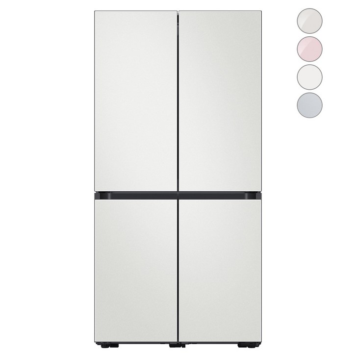 [색상선택형] 삼성전자 비스포크 프리스탠딩 4도어 냉장고 RF85A9881AP 825L 방문설치, RF85A9881AP