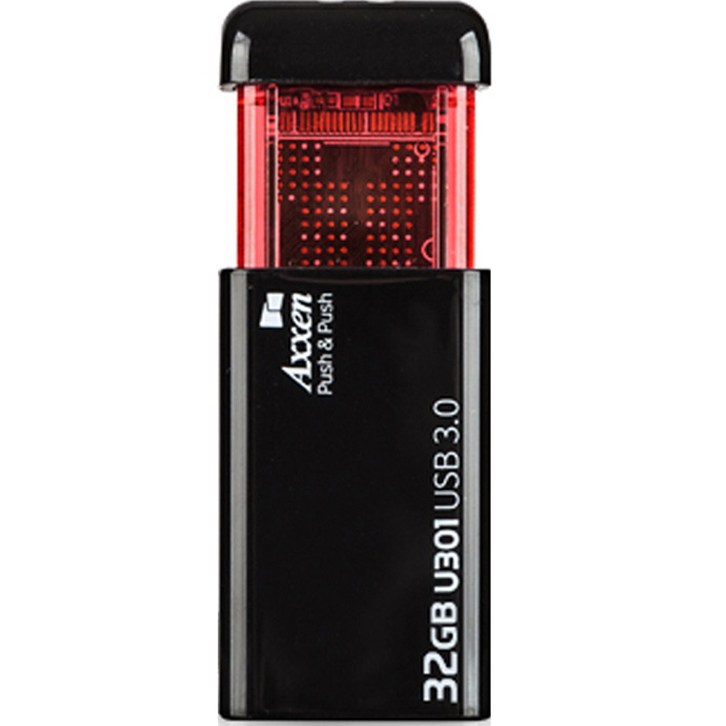 액센 U301 PUSH 초고속 클릭형 USB3.0 메모리 - 쇼핑뉴스