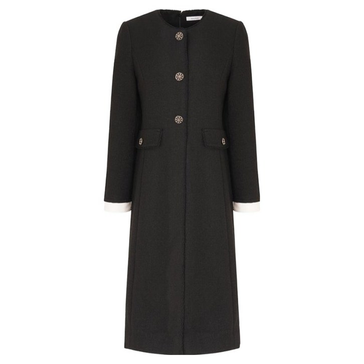 올리비아하슬러 H라인 트위드 보온 원피스 OHCWOP102