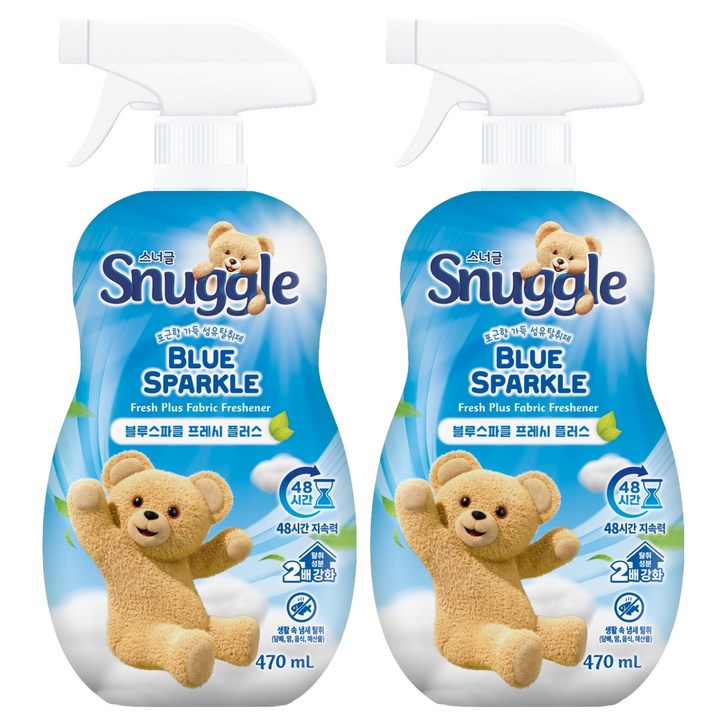 스너글 블루 스파클 프레시 플러스 섬유탈취제 본품
