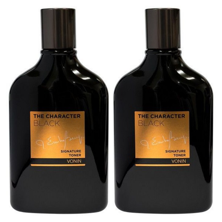 2개보닌 더 캐릭터 블랙 시그니처 토너140ml, 2개, 140ml