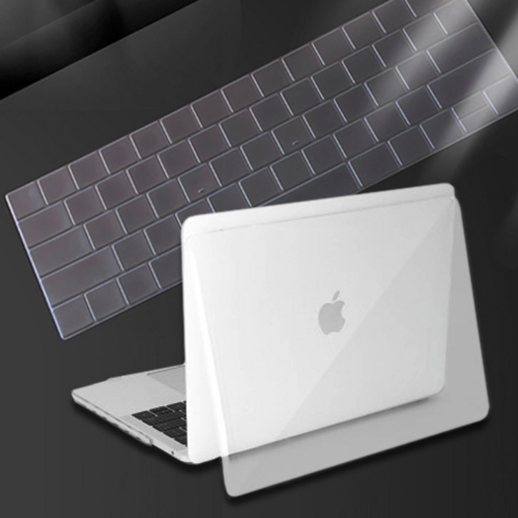 16인치노트북 와이즈 맥북 프로 M1 Pro Max 16인치 투명 케이스 + 투명 키스킨 A2485