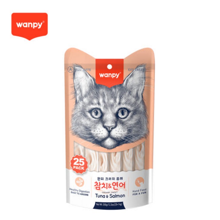 완피 크리미 퓨레 50P 짜먹는고양이간식 츄르