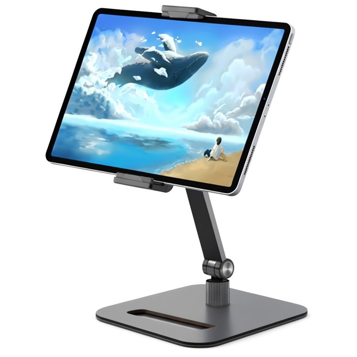 락스탠드 3관절 마운트 고강도 유튜브 핸드폰 태블릿 대형 거치대 블랙, 블랙