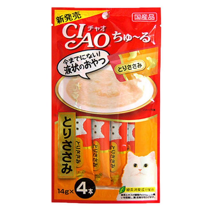 이나바 챠오츄르 고양이간식 대용량 SC-73 닭가슴살 40개입 - 쇼핑뉴스